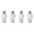 4X AC 110-220V 360 Degrees Pir Induction Motion Sensor IR Infrared Human E27 Plug Socket Switch Base LED Bulb Holder