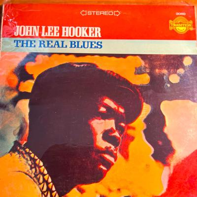 Columbia Media | John Lee Hooker The Real Blues Vinyl Lp | Color: Blue | Size: Os