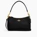 Coach Bags | Coach Clara Shoulder Bag | Color: Black/Gold | Size: Os