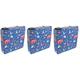 Kisangel 3 Pcs Cushion Kids Placemats for Toddlers High Chair Mat High Chair Booster Seat High Chairs for Babies Child Booster Seat Anti-Wave Water Compound Box Cloth Padded Travel Heighten