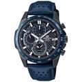 CASIO Edifice EQW-A2000CL-2AJF [Edifice Men's Leather Band Sapphire Radio Solar (Carbon Dial) Smart Access] Watch Shipped from Japan 2021 Model, black
