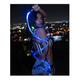 Fiber Optic Whip, Light Whip, LED Whip Dance, 360° Swivel Super Bright Light Up Rave Toy, 10 Colors 36 Effects Color-changing, Pixel Whip for Dance, Parties