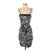 Forever 21 Casual Dress - Bodycon: Black Animal Print Dresses - Women's Size Small