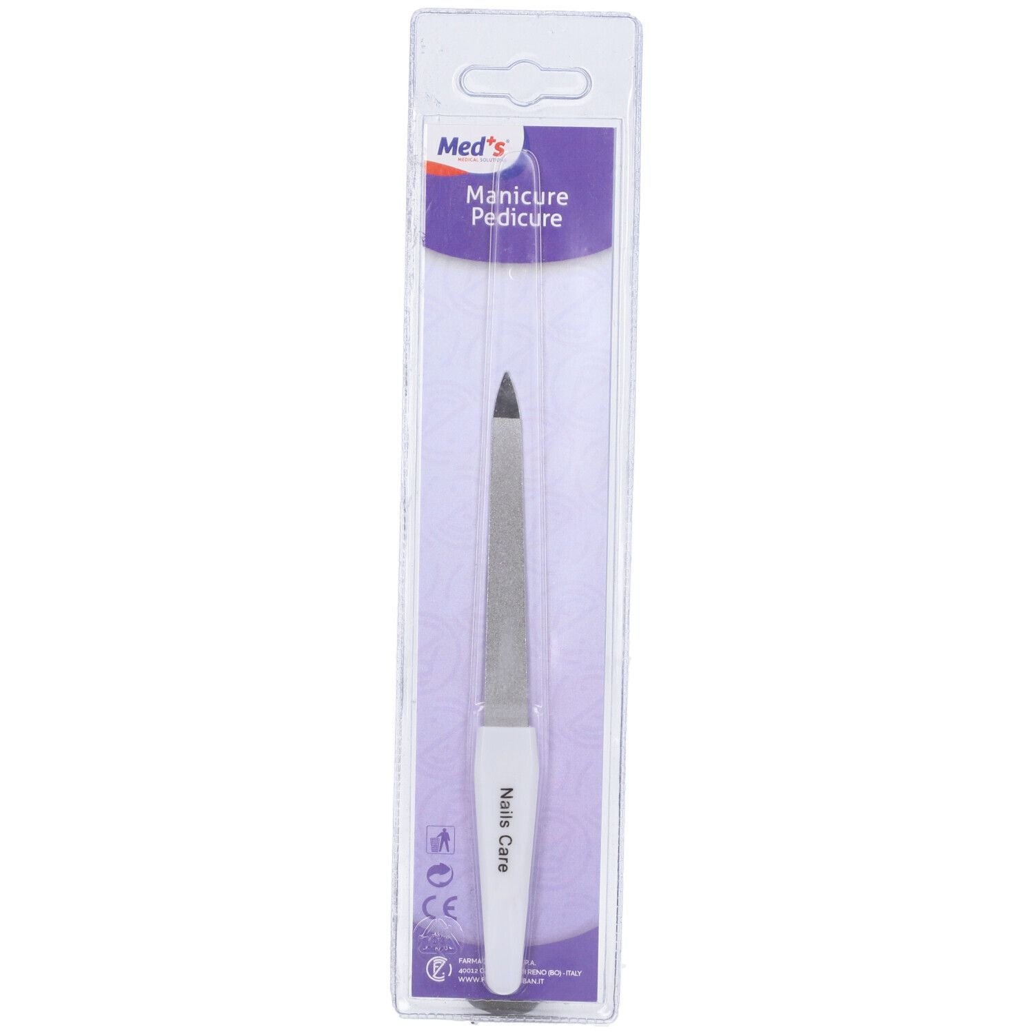 Med+s Lima Unghie Diamantata 16cm 1 pz