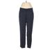 Banana Republic Casual Pants - High Rise Straight Leg Boyfriend: Blue Bottoms - Women's Size 2