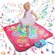 Tapis lumineux avec 3 modes de jeu pour enfants 90x90cm électronique musical phtalplay clavier