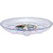 Curtis Wagner Plastics CWP DS-1400 Heavy Gauge Footed Carpet Saver Saucer, 14-Inch Diameter, Clear Plastic | 15 H x 4.5 W x 15 D in | Wayfair