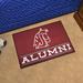 30 x 19 x 0.25 in Kitchen Mat - FANMATS Washington State_Washington State Cougars Starter Mat Accent Rug - 19In. X 30In. Alumni Starter Mat Plastic | Wayfair