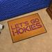 Orange/Red 30 x 19 x 0.25 in Kitchen Mat - FANMATS Virginia Tech_Virginia Tech Hokies Starter Mat Accent Rug - 19In. X 30In. Slogan Starter Mat Plastic | Wayfair