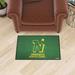 Green 30 x 19 x 0.5 in Kitchen Mat - FANMATS Minnesota North Stars_NHLRETRO Minnesota North Stars Starter Mat Accent Rug - 19In. X 30In. Plastic | Wayfair