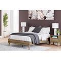 Signature Design by Ashley Aprilyn Low Profile Platform Bed Wood in Brown | 15.28 H x 55.63 W x 76.06 D in | Wayfair EB1187-112