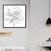 Oliver Gal White Gray Peony II - Graphic Art Canvas in Black/White | 21 H x 21 W x 1.2 D in | Wayfair 47084_20x20_CANV_BFL