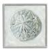 Stupell Industries Sand Dollar Seashell Giclee Texturized Wall Art By Erica Christopher Wood in Brown/Gray | 17 H x 17 W x 1.5 D in | Wayfair