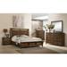 Millwood Pines Quenemo Panel Bedroom Set Special 3 Bed Dresser Mirror Wood in Brown | 17.9 H x 64.6 W x 81.1 D in | Wayfair