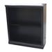 Red Barrel Studio® Sherita 36" H x 32" W Solid Wood Standard Bookcase Wood in Blue | 48 H x 32 W x 14.25 D in | Wayfair