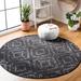 Gray 48 x 0.3543 in Area Rug - Trent Austin Design® Sabio Geometric Dark/Area Rug Polypropylene | 48 W x 0.3543 D in | Wayfair