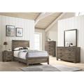 Red Barrel Studio® Panel Bedroom Set Special 5 Bed Dresser Mirror Nightstand Chest Wood in Brown | Twin | Wayfair 71E84873AFAA4E2884EEF1325F1535A6