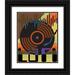 Hogan Melody 20x24 Black Ornate Wood Framed with Double Matting Museum Art Print Titled - HI FI LO FI 2