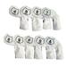 9pcs/Set Head Covers Set Golf Club Headcover Driver Head Cover Cartoon Animal Woods PU Leather Headcover