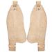 81HS Hilason Leather Youth Saddle Replacement Fender Pair Hobble Strap Tan