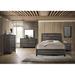 Red Barrel Studio® Wasaga Gray Panel Bedroom Set Special 4 Bed Dresser Mirror Nightstand Wood in Brown/Gray | 56.5 H x 63.4 W x 81.1 D in | Wayfair