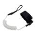 4ft Surf Leash Wrist Leg Rope Ankle Strap Kayak Fishing Rod Pallet Leash - Clear