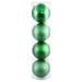 Freeport Park® Holiday Décor Ball Ornament Plastic in Green | 4.75" H x 4.75" W x 4.75" D | Wayfair 4A66BFA9C2D844ECA4F19A1EF53F2EF3