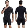 Seaskin 3mm Shorty Wetsuit Front Zip for Mens and Womens