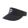 NEW Puma P Black/White Adjustable Visor Hat/Cap