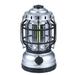 Holiday Savings 2022! Feltree LED Camping Lantern Rechargeable Portable Outdoor Camping Tent Light With Luminance Adjustabl-e LED Barn Lantern Lamp For Camping Hiking Hurrican-e silver ABS
