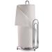 Red Barrel Studio® Free Standing Paper Towel Holder Stainless Steel in Gray | 12.5 H x 6 W x 6 D in | Wayfair 672CF71A638F4A5EB8DB0418F6992B01
