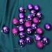 The Holiday Aisle® Christmas Ball Ornament Plastic in Indigo | 1.2 H x 1.2 W x 1.2 D in | Wayfair A71D17C790DC49D0B12C237E45DB79AD