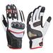 Daytona Bike Gloves M Size Goatskin Punching Mesh Carbon Protector Touch Panel Compatible Spring Summer Genuine Leather Sports Mesh HBG-053 Black / White / Red 15970