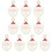 Kayannuo Christmas Clearance 10pcs/Pack Of Christmas Accessories DIY Santa Claus Jewelry Alloy Pendant