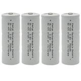 Kastar 4-Pack Battery 750mAh Replacement for Welch Allyn 23300 AudioScope 3 Screening Audiometer Welch Allyn PanOptic Ophthalmoscope 11800-V 71000A 71000C 71020A 71020C 710171501 71055C 72300