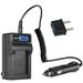 Kastar DMW-BLB13 LCD AC Battery Charger Compatible with Panasonic DMW-BLB13E DMW-BLB13GK DMW-BLB13PP Lumix DMC-G2 DMC-G2A DMC-G2R DMC-G2K DMC-G2KGK DMC-G2W Lumix DMC-G10 DMC-G10K DMC-G10W