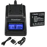 Kastar Charger and Battery 1-Pack for Panasonic DMW-BCK7 Lumix DMC-FH27 DMC-FP7 DMC-FS22 FS28 FS35 FS37 FS40 FS45 DMC-FT25 DMC-FX77 FX78 FX80 FX90 DMC-S1 S2 S3 S5 DMC-SZ1 SZ5 SZ7 DMC-TS20 SZ25