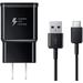 OEM Adaptive Fast Charger with USB Type C Cable [ 4FT ] Compatible with Samsung Galaxy S10 Wall Charging Kit Set { 1X Cable & 1X Adapter} Up to 50% Fast Charging