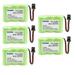 Kastar 5-Pack 2/3AA 3.6V 800mAh Ni-MH Battery Replacement for Toshiba T-5000 T5000 FF-675 FT-6203 TRB-6500 GE 52310 52311 53304 29519A 29630A 52189A BT11 BT-11 GE29630A 5-2310 5-2311 5-3304 2-9519A