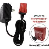 SafeAmp 6-Volt Charger Compatble with Fisher-Price Power Wheels Red Battery Models 00801-0712 0801-0051 78660-85650 74522