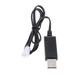 Universal 3.7V Lithium Battery Charge Cable USB Lead Wltoys Cords Wires