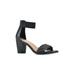 Women's White Mountain Backer Heeled Sandal by White Mountain in Black Smooth (Size 9 M)