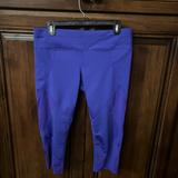 Athleta Pants & Jumpsuits | Athleta Women’s Workout Capris Sz: Large | Color: Purple | Size: L
