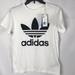 Adidas Shirts | Adidas T-Shirt J Junior Tef Tee Authentic Sz L M S | Color: Black/White | Size: Various