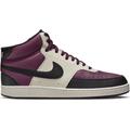 Sneaker NIKE SPORTSWEAR "COURT VISION MID NEXT NATURE" Gr. 46, rot (dark, beetroot, black, sail) Schuhe Sneaker