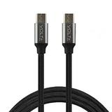 Quick Charging Dual PDUSB-C cable Compatible with Streaming Sticks Rii Nintendo Switch SNES NES Classic with 100W Power Delivery Certified. (1.M 3.3ft)!