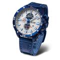 Vostok-Europe Limit 3000 Chronograph Men's Watch Blue YM8J/320D657, Blue, Chronograph