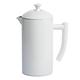 Frieling Double-Walled Stainless Steel French Press Coffee Maker - Snow White - 34 fl oz - Camping French Press Coffee Maker