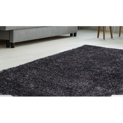 Hochflor-Teppich CALO-DELUXE "Masada 900", grau (anthrazit), B:160cm H:40mm L:230cm, Kunstfaser, Teppiche, Wohnzimmer Image