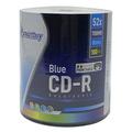 Smartbuy 100 Pack Super Blue CD-R 52X 700MB/80Min Cyanine Dye White Inkjet Hub Printable Blank Recordable Disc